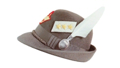 Cappello alpino da Generale