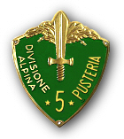 divisione 5° pusteria